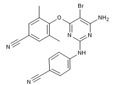 Purity 99% Etravirine CAS No 269055-15-4 White Or White-Like Powder APIs Intermediates