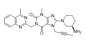 Linagliptin CAS No 668270-12-0 White Powder Purity 99% C25H28N8O2