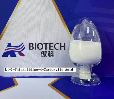 L(-)-Thiazolidine-4-Carboxylic Acid CAS 34592-47-7 White Powder Purity 99% C4H7NO2S