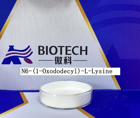 Cosmetic Additives N6-(1-Oxododecyl)-L-Lysine Cas 52315-75-0 White Powder Assay 95%