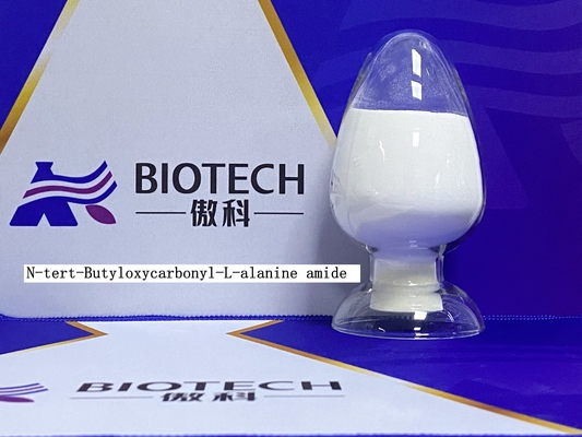 Amino Acid Derivatives Boc-Ala-NH2 CAS No 85642-13-3 for Amino Acids Derivatives White powder Purity 98%