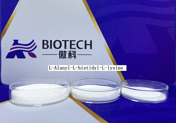 H Ala His Lys OH Short Chain Polypeptides CAS No 126828-32-8 White Powder 98%