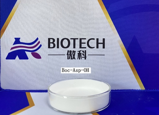 Boc-Asp-OH CAS No 13726-67-5 for Amino Acids Derivatives White powder Purity 99%