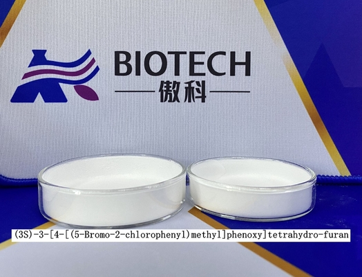 (3S)-3-[4-[(5-Bromo-2-Chlorophenyl)Methyl]Phenoxy]Tetrahydro-Furan Purity 98% White Powder 	APIs Intermediates
