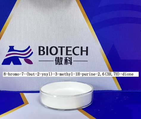 APIs Intermediates 8-Bromo-3-Methyl-3,7-Dihydropurine-2,6-Dione CAS No. 93703-24-3 Off-White Powder 99%