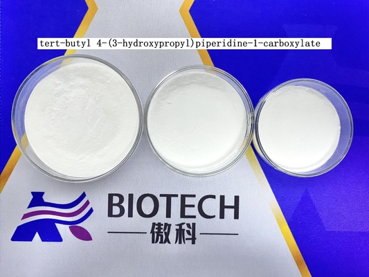 Heterocyclic Compound Tert-Butyl 4-(3-Hydroxypropyl)-1-Carboxylate 97% CAS 156185-63-6