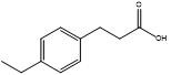 3-(4-Ethylphenyl)Propanoic Acid Heterocyclic Compound CAS 64740-36-9 Purity 98%