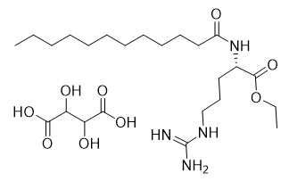 N Alpha Lauroyl Arginine Ethyl Ester Tartrate Bacteriostatic Agent Food Additives