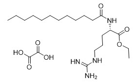 COA Cosmetic Food Additives N Alpha Lauroyl L Arginine Ethyl Ester Oxalate C22H42N4O7