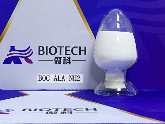 Amino Acid Derivatives Boc-Ala-NH2 CAS. 85642-13-3 White Powder C8H16N2O3 Purity 98%