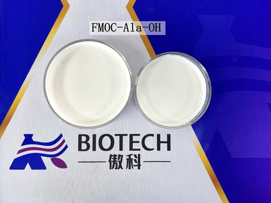 Amino Acid Derivatives FMOC-Ala-OH CAS. 35661-39-3 White Powder Purity 98% C18H17NO4
