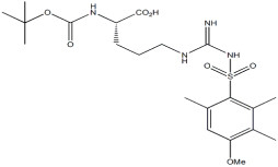 Amino Acid Derivatives Boc-Arg(Mtr)-OH CAS. 102185-38-6 White To Off-white Powder Purity 98%