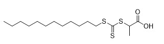 RAFT Reagent 2-(Dodecylthiocarbonothioylthio)Propanoic Acid CAS No. 558484-21-2 C16H30O2S3 97%