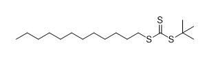 Tert-Butyl Dodecyl Carbonotrithioate RAFT Reagent CAS 1186022-26-3 C17H34S3 95%