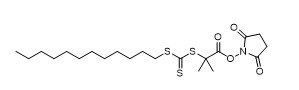 N-Succinimidyl 2-(Dodecylthiocarbonothioylthio)-2-Methylpropionate CAS 925232-64-0 C21H35NO4S3