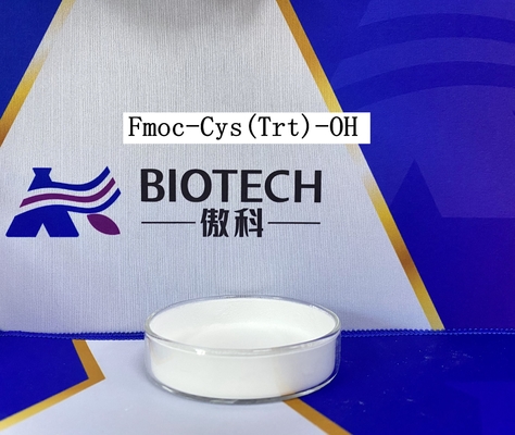 98% Amino Acid Derivatives CAS 103213-32-7 Fmoc-Cys(Trt)-OH C37H31NO4S Powder