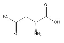 CAS No 1783-96-6 Amino Acid Derivatives D-Aspartic Acid C4H7NO4