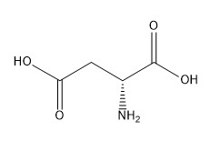 CAS No.1783-96-6 Amino Acid Derivatives 98% D-Aspartic Acid C4H7NO4
