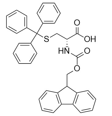 98% Amino Acid Derivatives CAS No. 167015-11-4 Fmoc-D-Cys(Trt)-OH C37H31NO4S