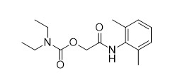 2-((2,6-Dimethylphenyl)amino)-2-oxoethyl Diethylcarbamate  For Leostesin Impurity White Powder Purity 97%