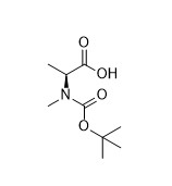 Boc-N-Me-Ala-OH CAS No 16948-16-6 for Amino Acids Derivatives White powder Purity 99%