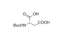 Boc-Asp-OH CAS No 13726-67-5 for Amino Acids Derivatives White powder Purity 99%