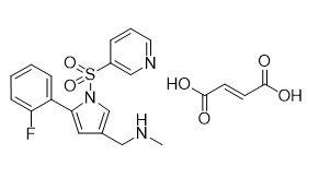99% Purity Vonoprazan Fumarate CAS 1260141-27-2 White To Off-White Crystalline Powder APIs Intermediates