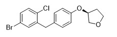 (3S)-3-[4-[(5-Bromo-2-Chlorophenyl)Methyl]Phenoxy]Tetrahydro-Furan Purity 98% White Powder 	APIs Intermediates