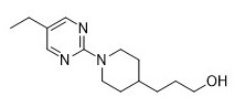 3-(1-(5-Ethylpyrimidin-2-Yl)Piperidin-4-Yl)Propan-1-Ol CAS 1046815-82-0 Powder 98%
