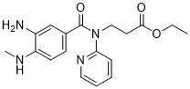 Ethyl N-[3-Amino-4-(Methylamino)Benzoyl]-N-Pyridin-2-Yl-Beta-Alaninate CAS No.212322-56-0 White To Light Yellow Powder