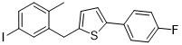 2-(4-Fluorophenyl)-5-[(5-Iodo-2-Methylphenyl)Methyl]Thiophene CAS 898566-17-1 Crystalline Powder