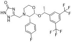 APIs Intermediates Aprepitant CAS No 170729-80-3 White Crystalline Powder C23H21F7N4O3 Purity 99%