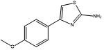 4-(4-O-methyl-phenyl)-1,3-Thiazol-2-Amine CAS No. 2104-04-3 Purity 98% Yellow Powder