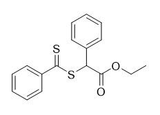 1-Ethoxycarbonyl-1-phenylmethyl Benzodithioate CAS No. 1150308-13-6 C17H16O2S2 Light red red powder