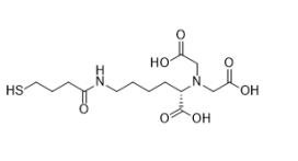 (S)-2,2'-((1-Carboxy-5-(4-Mercaptobutanamido)amyl)Azanediyl)Diacetic Acid CAS No. 538328-49-3 C14H24N2O7S