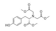 Dimethyl 2,2'-((3-(4-Hydroxyphenyl)-1-O-Methyl-1-Oxopropan-2-Yl)Azanediyl)(S)-Diacetate C16H21NO7