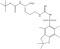 Amino Acid Derivatives Boc-Arg(Pbf)-OH CAS. 200124-22-7  Purity 98% C24H38N4O7S