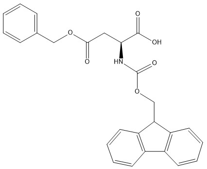 98% Purity Amino Acid Derivatives CAS 86060-84-6 Fmoc-Asp(OBzl)-OH C26H23NO6