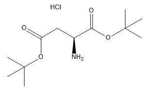 Purity 98% CAS 1791-13-5 Amino Acid Derivatives H-Asp(OtBu)-OtBu·HCl C12H24ClNO4