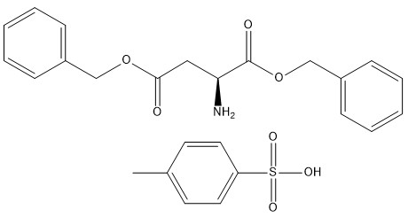 98% CAS 2886-33-1 H-Asp(OBzl)-OBzl·Tos Amino Acid Derivatives Pale Brown Powder C25H27NO7S