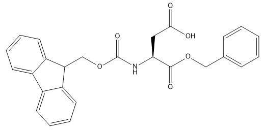 Purity 98% Amino Acid Derivatives CAS No. 86060-83-5 Fmoc-Asp-OBzl C26H23NO6 White Powder