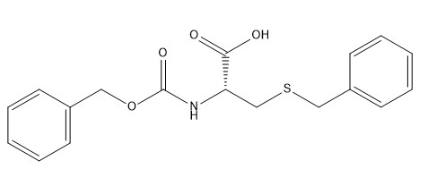 Purity 98% Amino Acid Derivatives CAS No. 3257-18-9 Z-Cys(Bzl)-OH White To Off White Solid C18H19NO4S