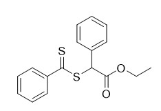 1-Ethoxycarbonyl-1-phenylmethyl Benzodithioate CAS No. 1150308-13-6 C17H16O2S2 Light red red powder