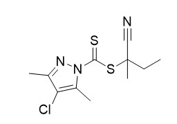 RAFT Reagent 2'-Cyanobutan-2'-yl-4-Chloro-3,5-dimethylpyrazole-1-carbodithioate C11H14ClN3S2 Purity 95%