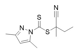 RAFT Reagent 2-Cyanobutan-2-yl 3,5-dimethyl-1H-pyrazole-1-carbodithioate C11H15N3S2