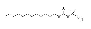 RAFT Reagent 2-Cyano-2-[(dodecylsulfanylthiocarbonyl)sulfanyl]propane CAS No. 870196-83-1 C17H31NS3 Yellow solid