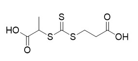 3-((((1-Carboxyethyl)Thio)Carbonothioyl)Thio)Propanoic Acid RAFT Reagent CAS 870451-09-5 C7H10O4S3