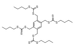 C,​C',​C'',​C''''-​[1,​2,​4,​5-​Benzenetetrayltetrak​Is(Methylene)​] Tetrakis(C-​Butyl Carbonotrithioate)