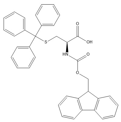 98% Amino Acid Derivatives CAS 103213-32-7 Fmoc-Cys(Trt)-OH C37H31NO4S Powder