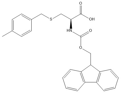 Purity 98% Amino Acid Derivatives CAS 136050-67-4 Fmoc-Cys(4-MeBzl)-OH C26H25NO4S